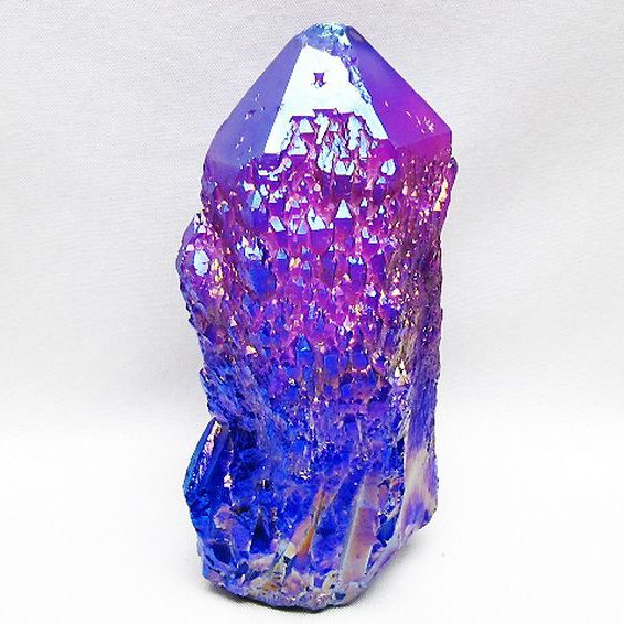 オーラ水晶 オーラクリスタル カテドラルライブラリー 原石(レインボー  