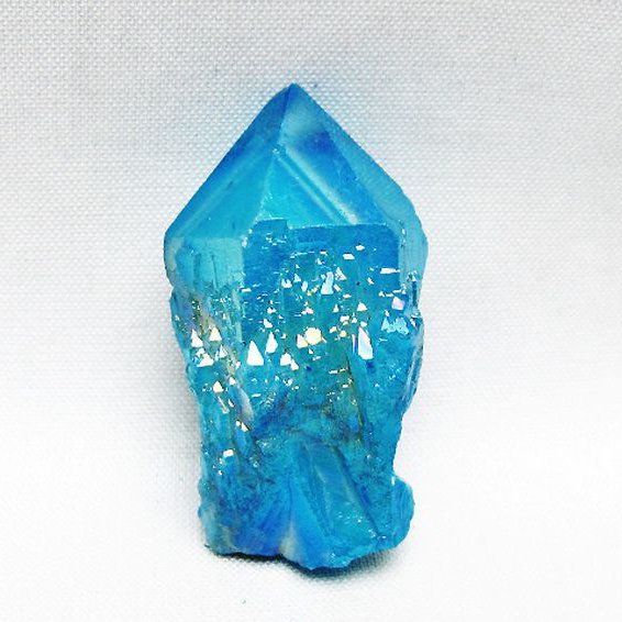 オーラ水晶 オーラクリスタル カテドラルライブラリー  原石 (アクア)[T693-5326]