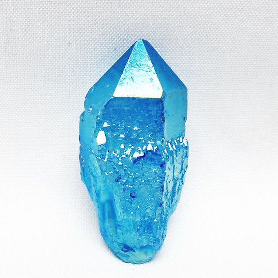 オーラ水晶 オーラクリスタル カテドラルライブラリー  原石 (アクア)[T693-5329]