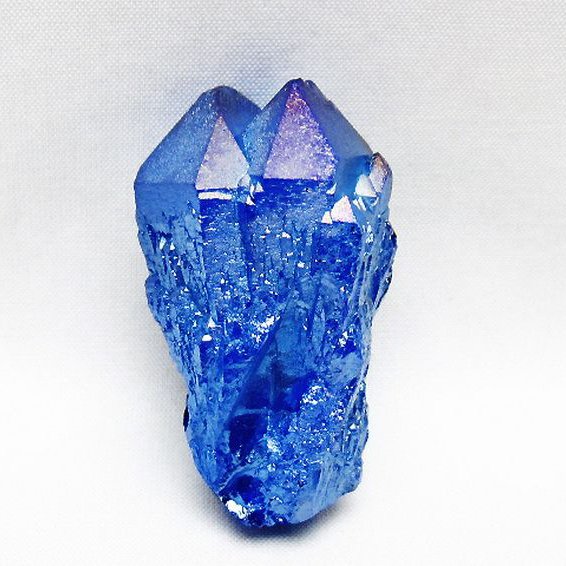 オーラ水晶 オーラクリスタル カテドラルライブラリー  原石 (ブルー)[T693-5349]