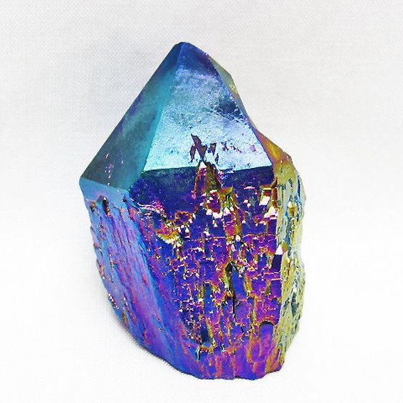 オーラ水晶 オーラクリスタル カテドラルライブラリー  原石 (ブルー)[T693-5354]
