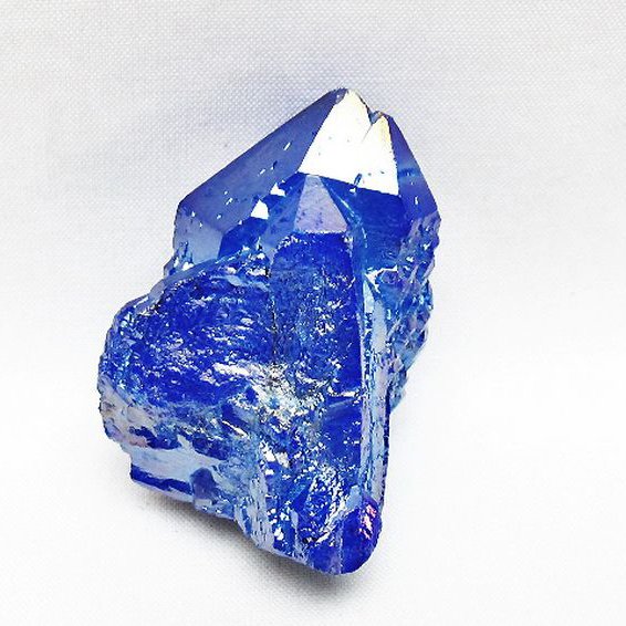 オーラ水晶 オーラクリスタル カテドラルライブラリー  原石 (ブルー)[T693-5356]
