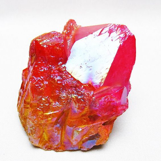 オーラ水晶 オーラクリスタル クラスター (ローズ) [t693-5586]