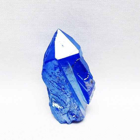 オーラ水晶 オーラクリスタル カテドラルライブラリー 原石 (ブルー) [t693-5826]