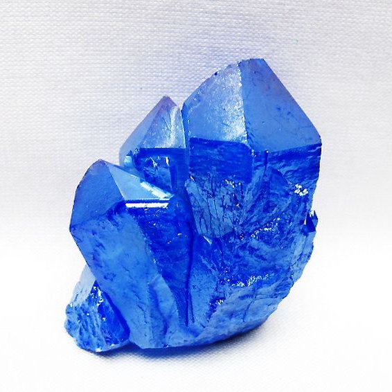 オーラ水晶 オーラクリスタル カテドラルライブラリー クラスター (ブルー) [t693-5858]