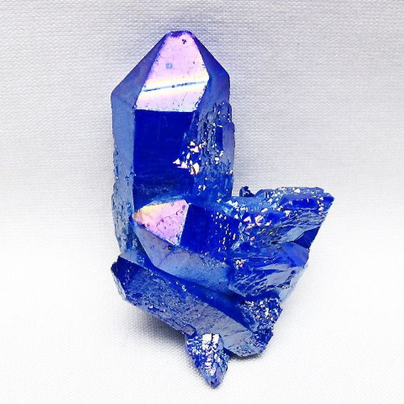 オーラ水晶 オーラクリスタル カテドラルライブラリー クラスター (ブルー) [t693-5861]