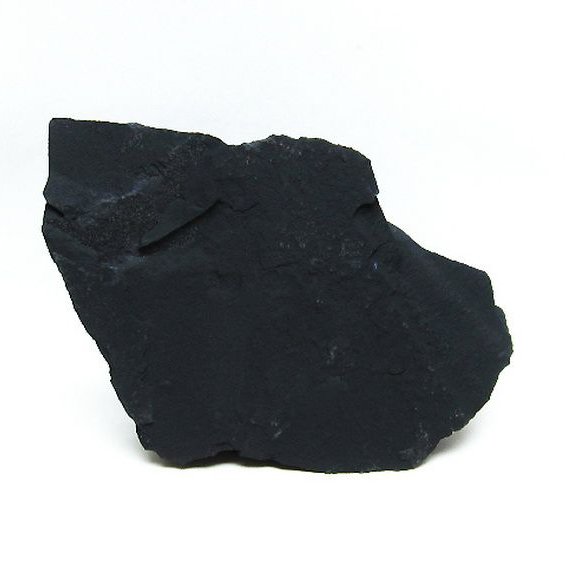 1.1Kg 北海道上ノ国町産 ブラックシリカ 原石[T694-4598]