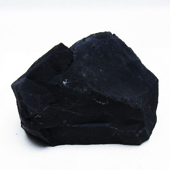 ブラックシリカの原石 パワーストーン 天然石 北海道上ノ国町産 ブラックシリカ原石