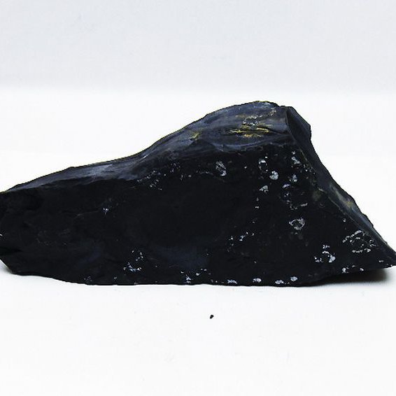 北海道上ノ国町産 ブラックシリカ 原石[T694-4754]