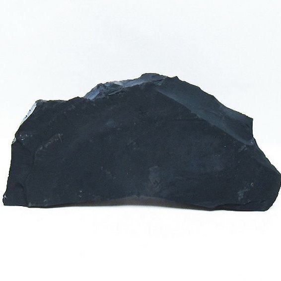 1Kg 北海道上ノ国町産 ブラックシリカ 原石[T694-4929]