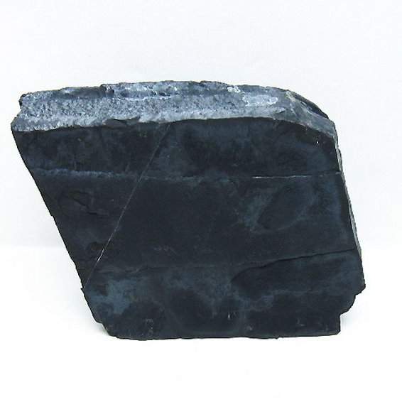 2.3Kg 北海道上ノ国町産 ブラックシリカ 原石[t694-4935]