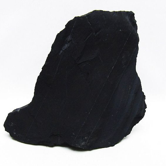北海道上ノ国町産 ブラックシリカ 原石 [t694-5073]