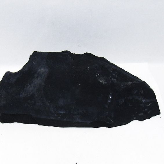 1Kg 北海道上ノ国町産 ブラックシリカ 原石[T694-5139]