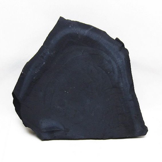 2.4Kg 北海道上ノ国町産 ブラックシリカ 原石 [t694-5268]