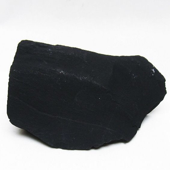 北海道上ノ国町産 ブラックシリカ 原石 [t694-5309]