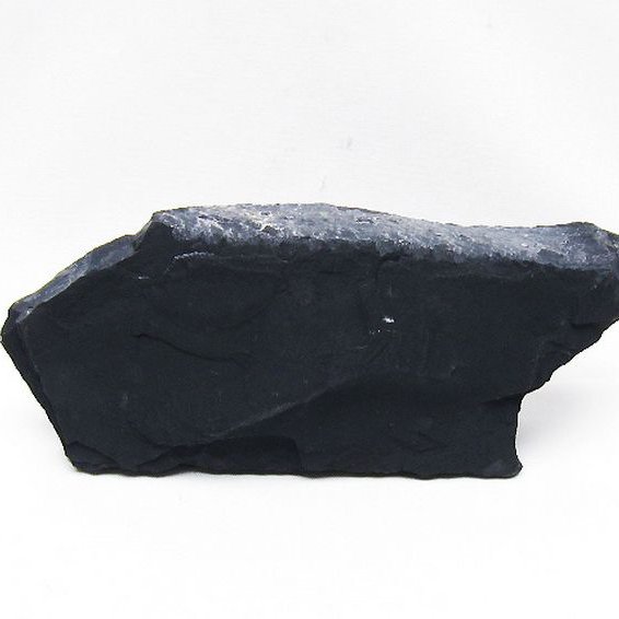 北海道上ノ国町産 ブラックシリカ 原石 [t694-5341]
