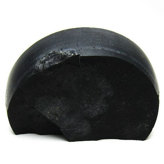 北海道上ノ国町産 ブラックシリカ 原石 [t694-5381]