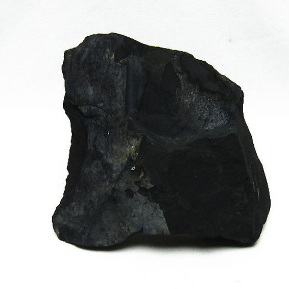 北海道上ノ国町産 ブラックシリカ 原石 [t694-5433]