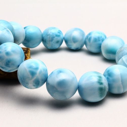 ラリマー ブレスレット 15mm [T7-17941]