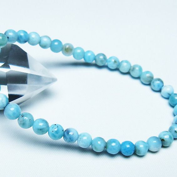 ラリマー ブレスレット 5mm [t7-21819]