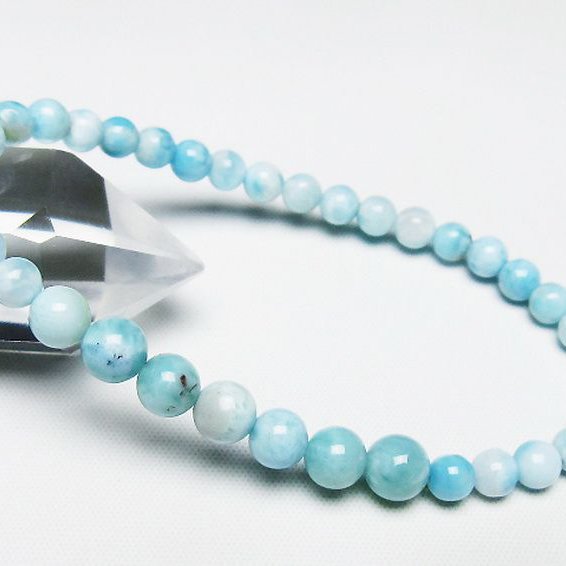 ラリマー ブレスレット 5mm [t7-21918]
