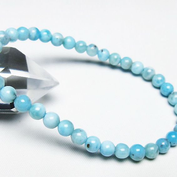 ラリマー ブレスレット 5mm [T7-21922]