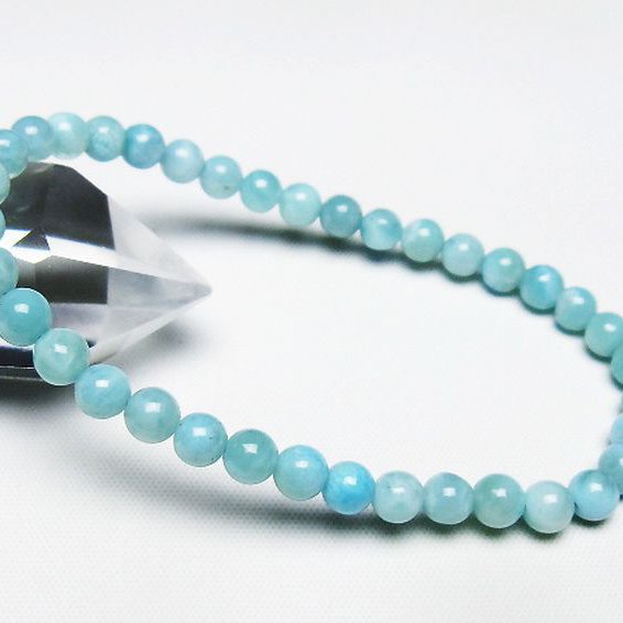 ラリマー ブレスレット 5mm [t7-21975]