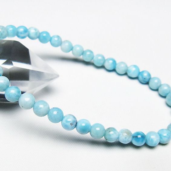 ラリマー ブレスレット 5mm [T7-21978]