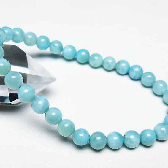 ラリマー ブレスレット 6mm [t7-22009]