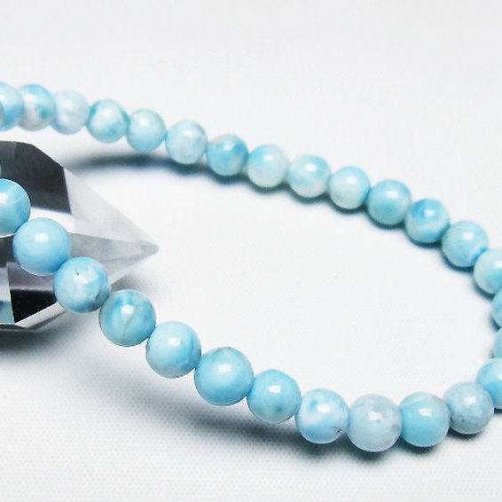 ラリマー ブレスレット 6mm [t7-22037]