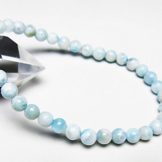 ラリマー ブレスレット 5mm [T7-22187]