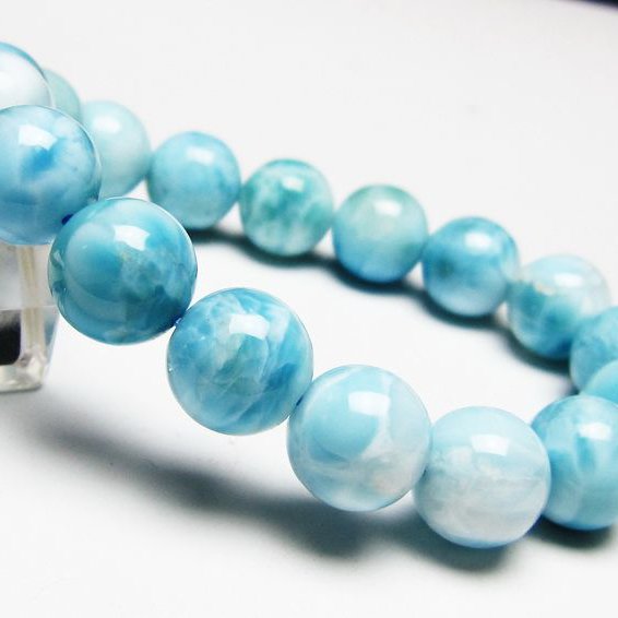 ラリマー ブレスレット 13mm [t7-22299]