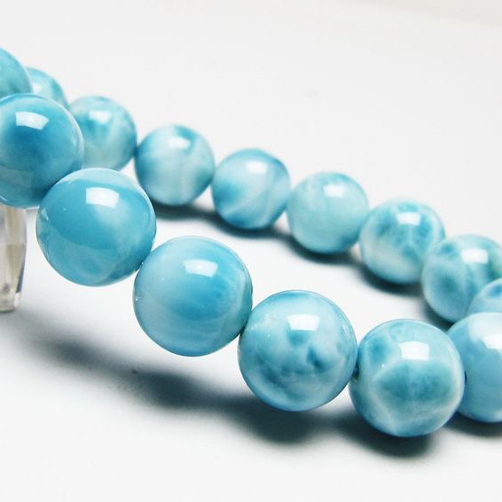 ラリマー ブレスレット 13mm [t7-22306]