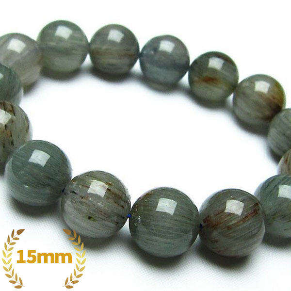 トルマリンルチル ブレスレット 15mm [T702-5746]