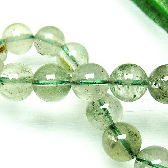 緑タイチンルチル ブレスレット 11mm [T702-6050]