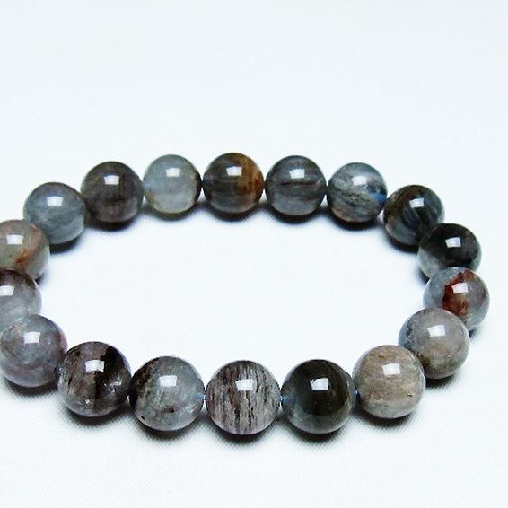 トルマリンルチル ブレスレット 12mm [T702-6525]