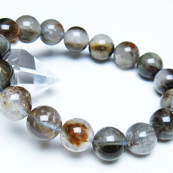 トルマリンルチル ブレスレット 13mm [t702-6628]