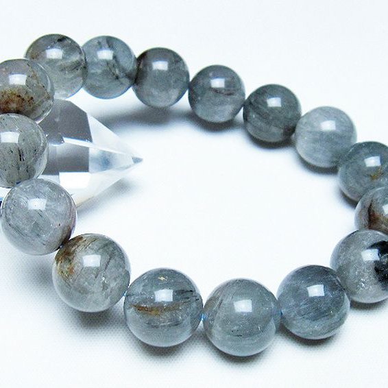 トルマリンルチル ブレスレット 14mm [T702-6654]