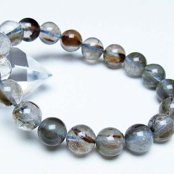 トルマリンルチル ブレスレット 11mm [t702-6663]