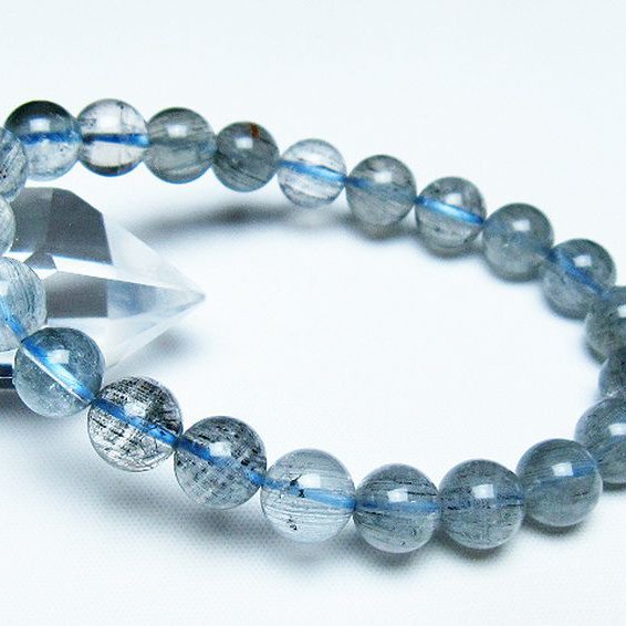 トルマリンルチル ブレスレット 9mm [t702-6695]