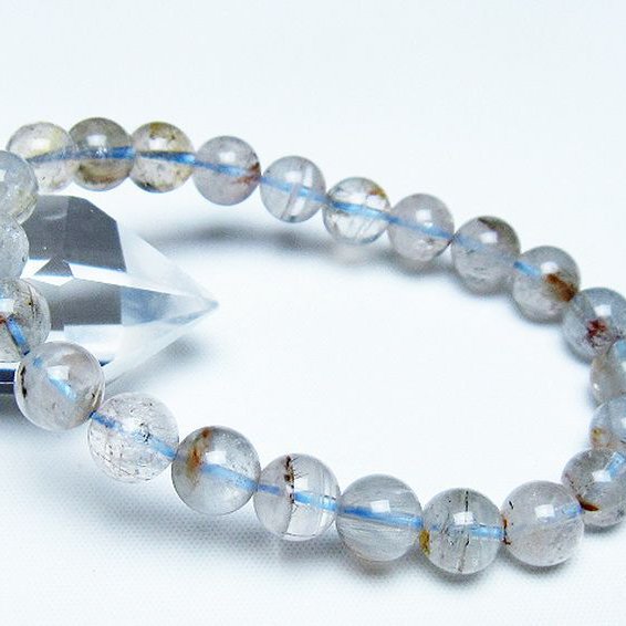 トルマリンルチル ブレスレット 9mm [t702-6730]