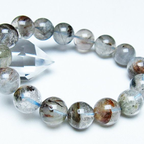 トルマリンルチル ブレスレット 14mm [T702-6756]