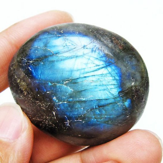 ラブラドライト 原石 [t703-4716]