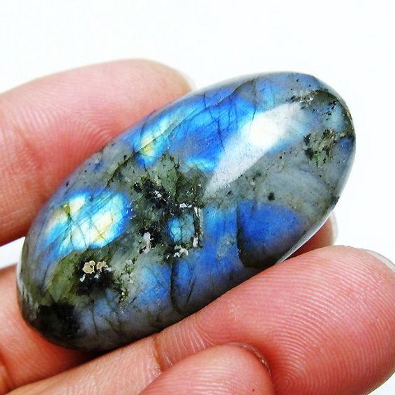 ラブラドライト 原石 [t703-5037]