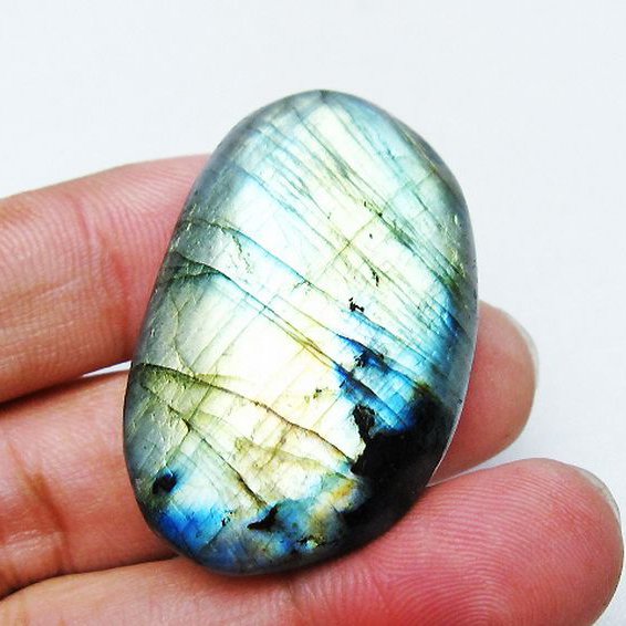 ラブラドライト 原石 [t703-5154]