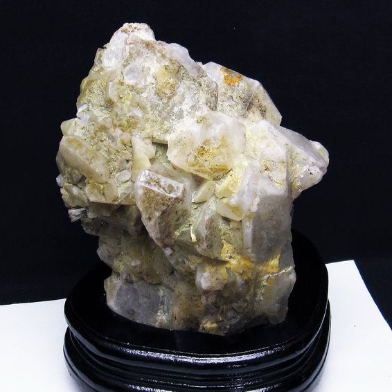 1.4Kg 雲母入り ヒマラヤ水晶 原石[T704-1045]