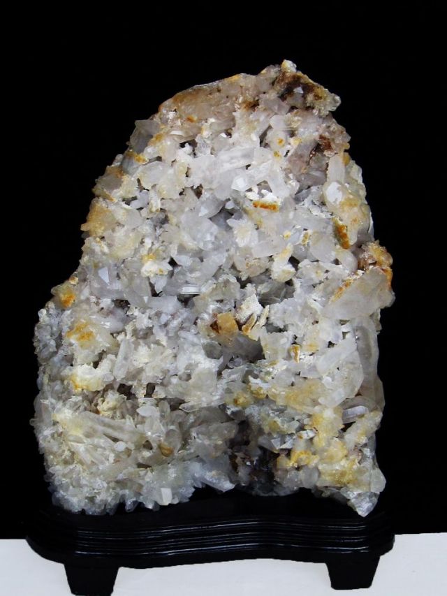 24.6Kg ヒマラヤ水晶クラスター 同梱不可 [t704-1247]