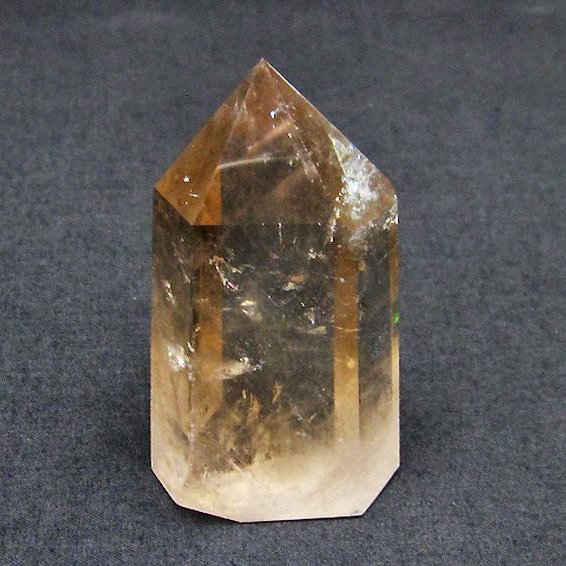 水晶柱 ライトニング水晶 六角柱[T705-6430]