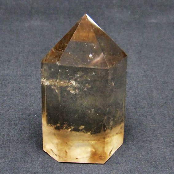 ライトニング水晶ファントム 六角柱[T705-6452]