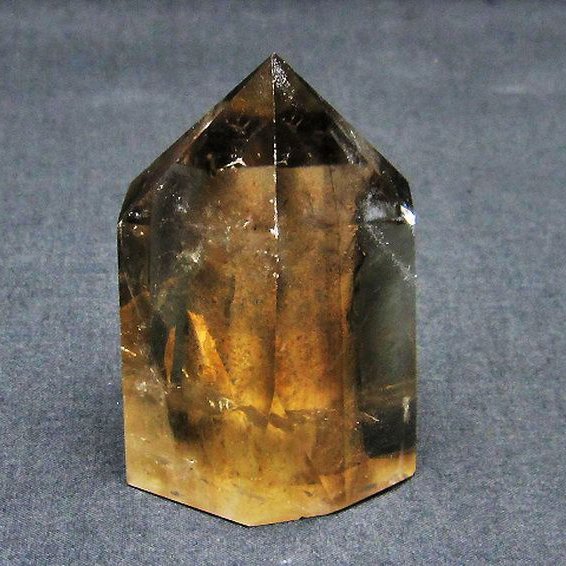 ライトニング水晶 六角柱 [t705-6456]
